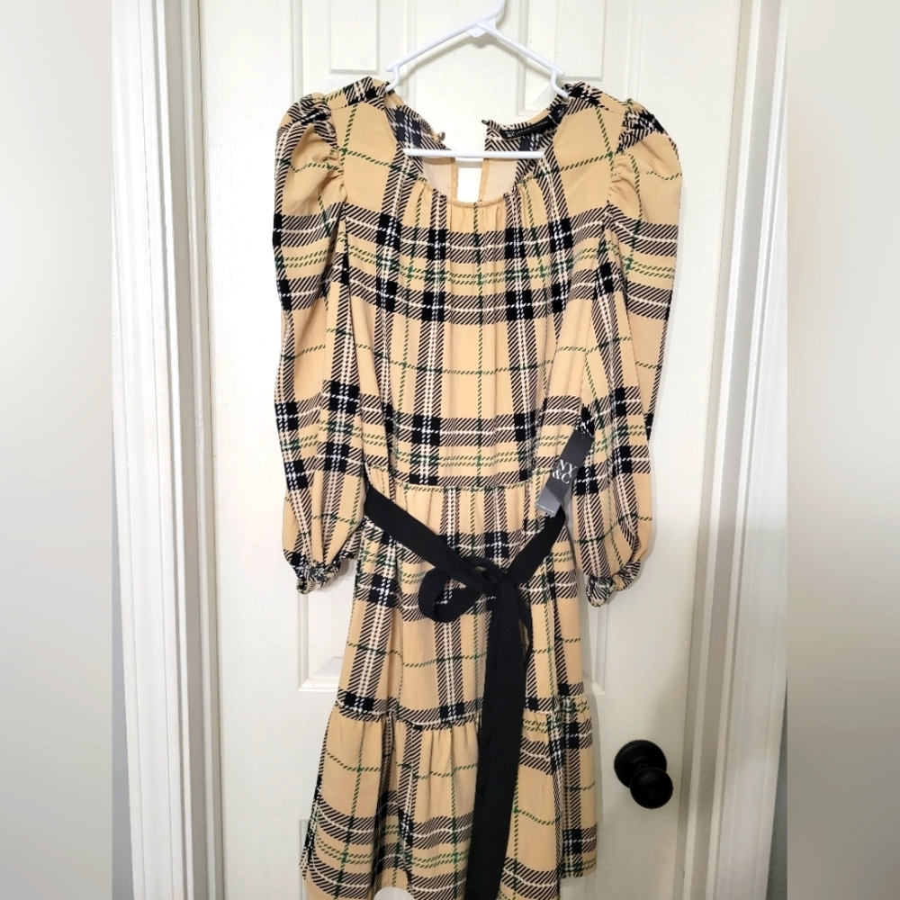 Plaid Dress Medium NY&C